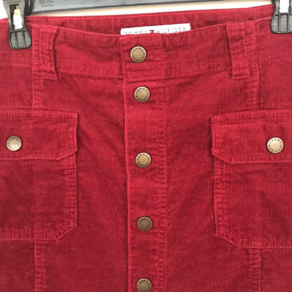 Tommy Hilfiger Thin Ribbed Skirt - Picture 2 of 5